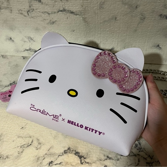 Hello Kitty X The Creme Shop Dome Bag With D-Rings Added - Picture 4 of 6